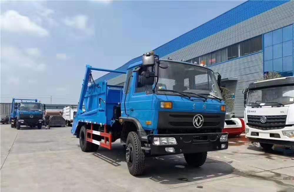 145摆臂垃圾车,出口热销车型