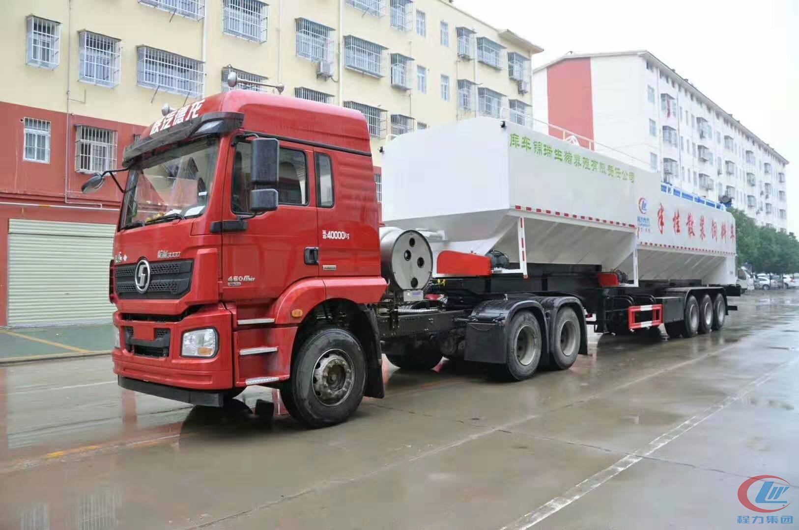 918博天堂威牌66方半挂饲料车